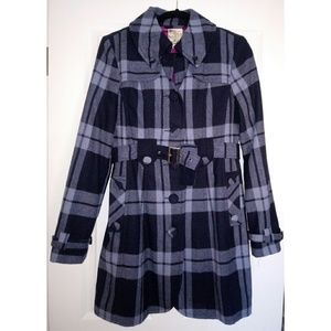 TULLE Plaid Coat